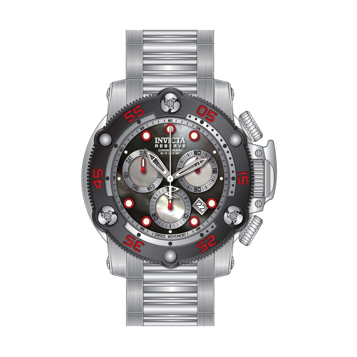 RELOJ  PARA HOMBRE INVICTA RESERVE 28549 - ACERO