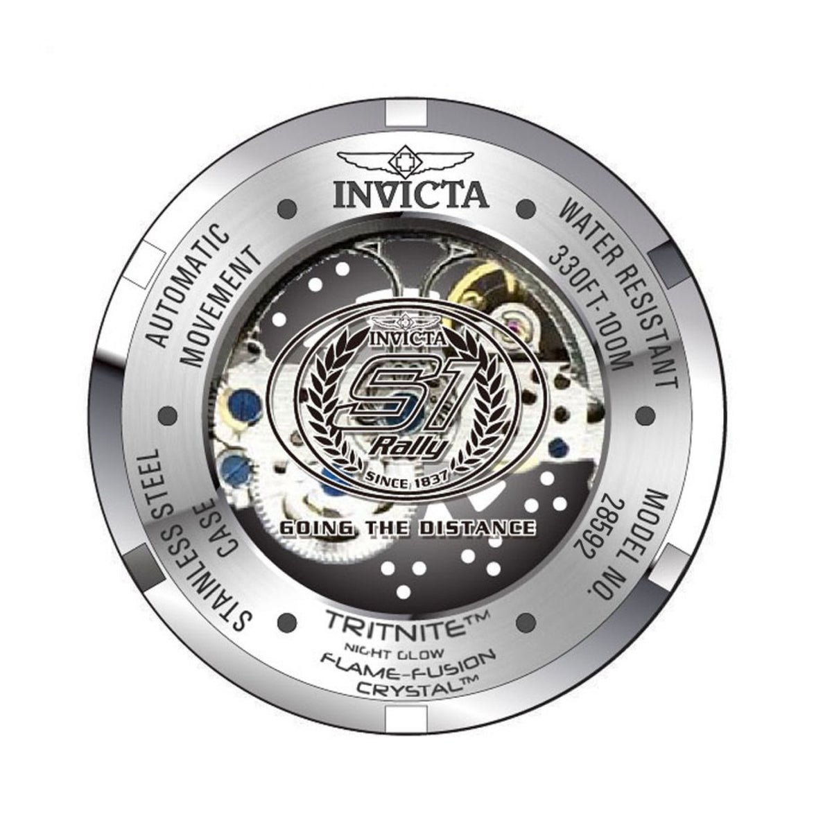 RELOJ DEPORTIVO PARA HOMBRE INVICTA S1 RALLY 28592 - NEGRO, BRONCE