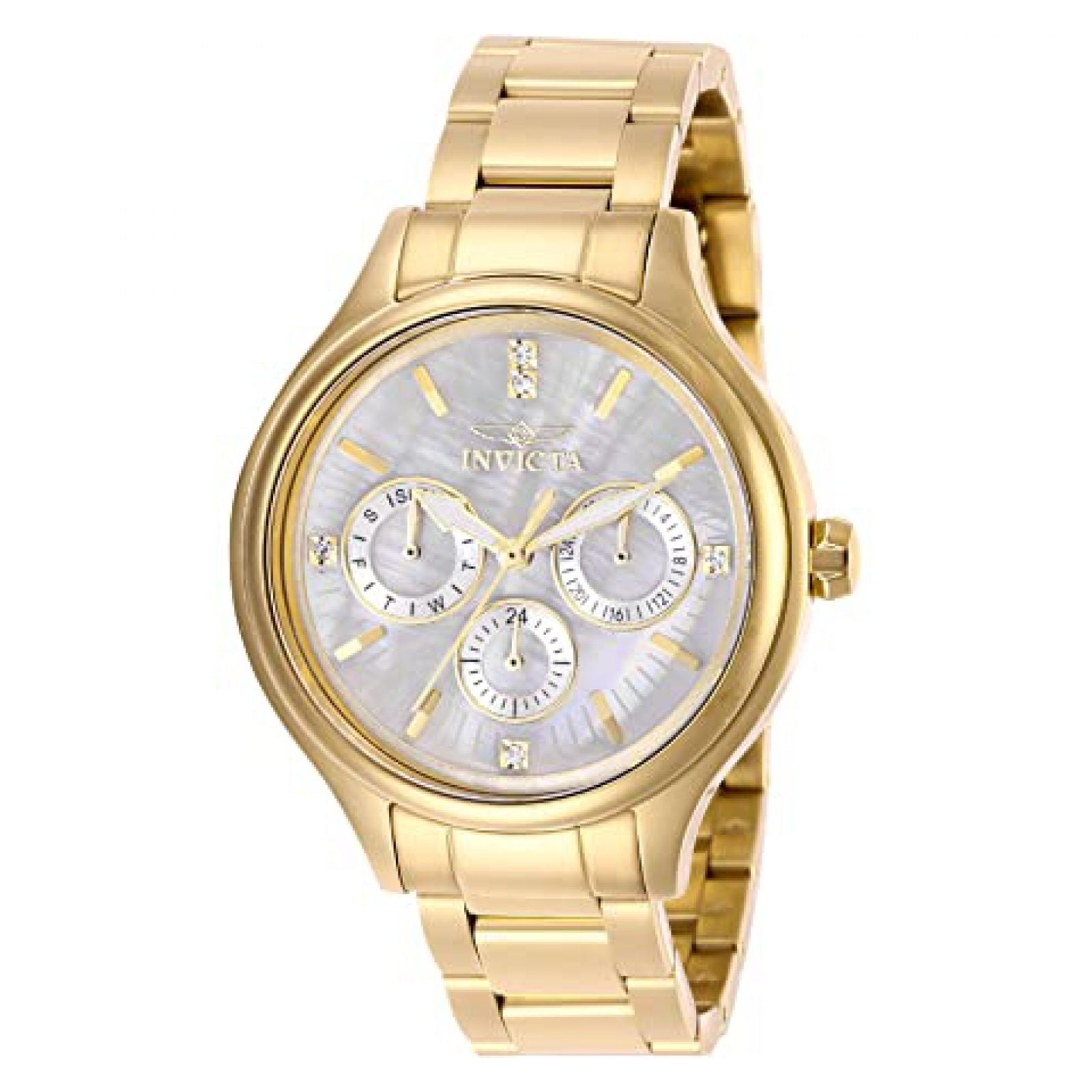 Reloj invicta de mujer dorado new arrivals