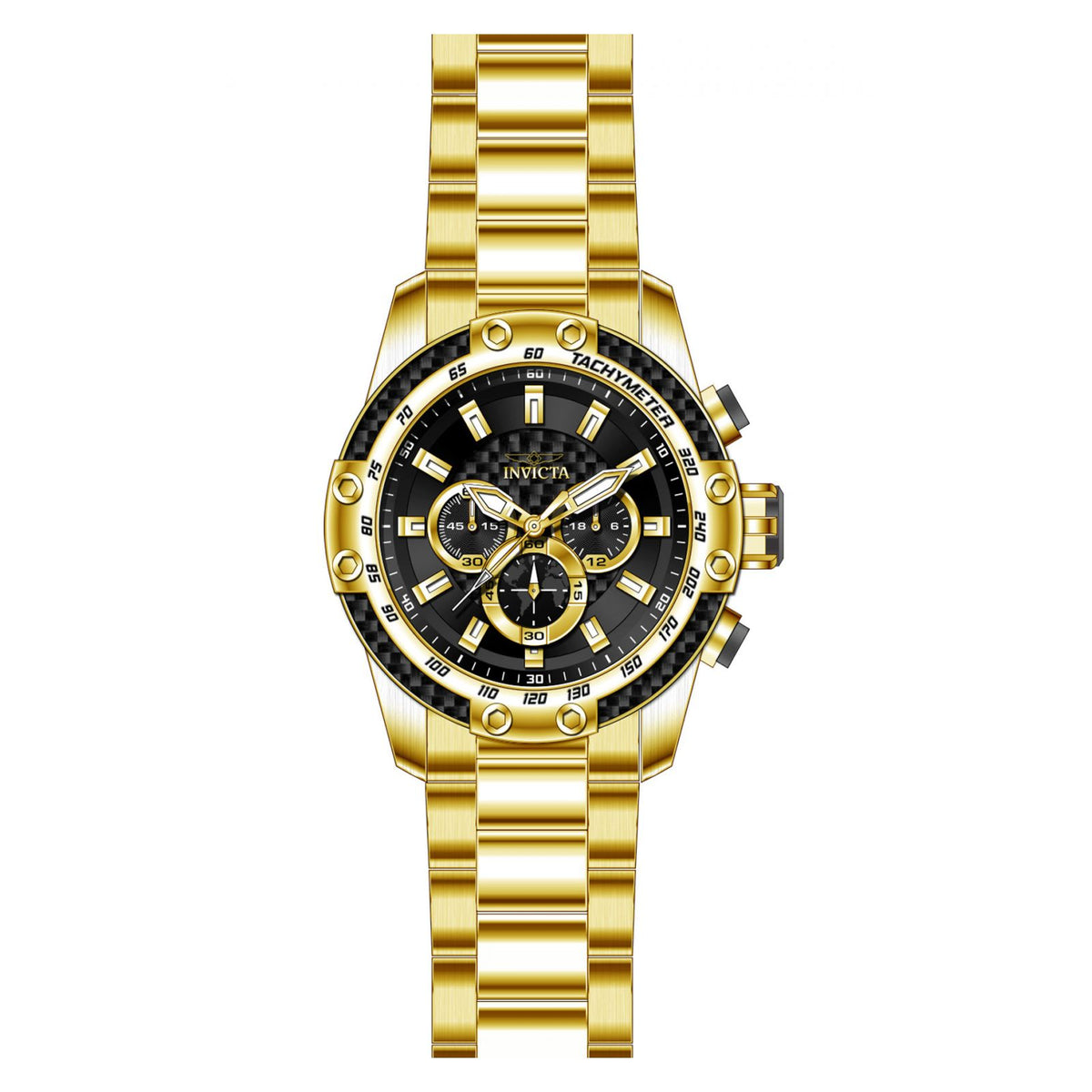 RELOJ  PARA HOMBRE INVICTA SPEEDWAY 28658 - NEGRO