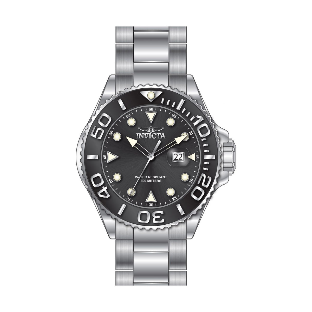RELOJ  PARA HOMBRE INVICTA PRO DIVER 28765 - PLATEADO