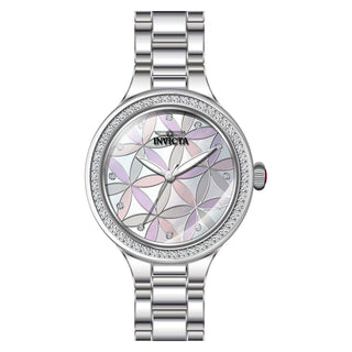 RELOJ  PARA MUJER INVICTA WILDFLOWER 28823 - GRIS, ROSA, MORADO