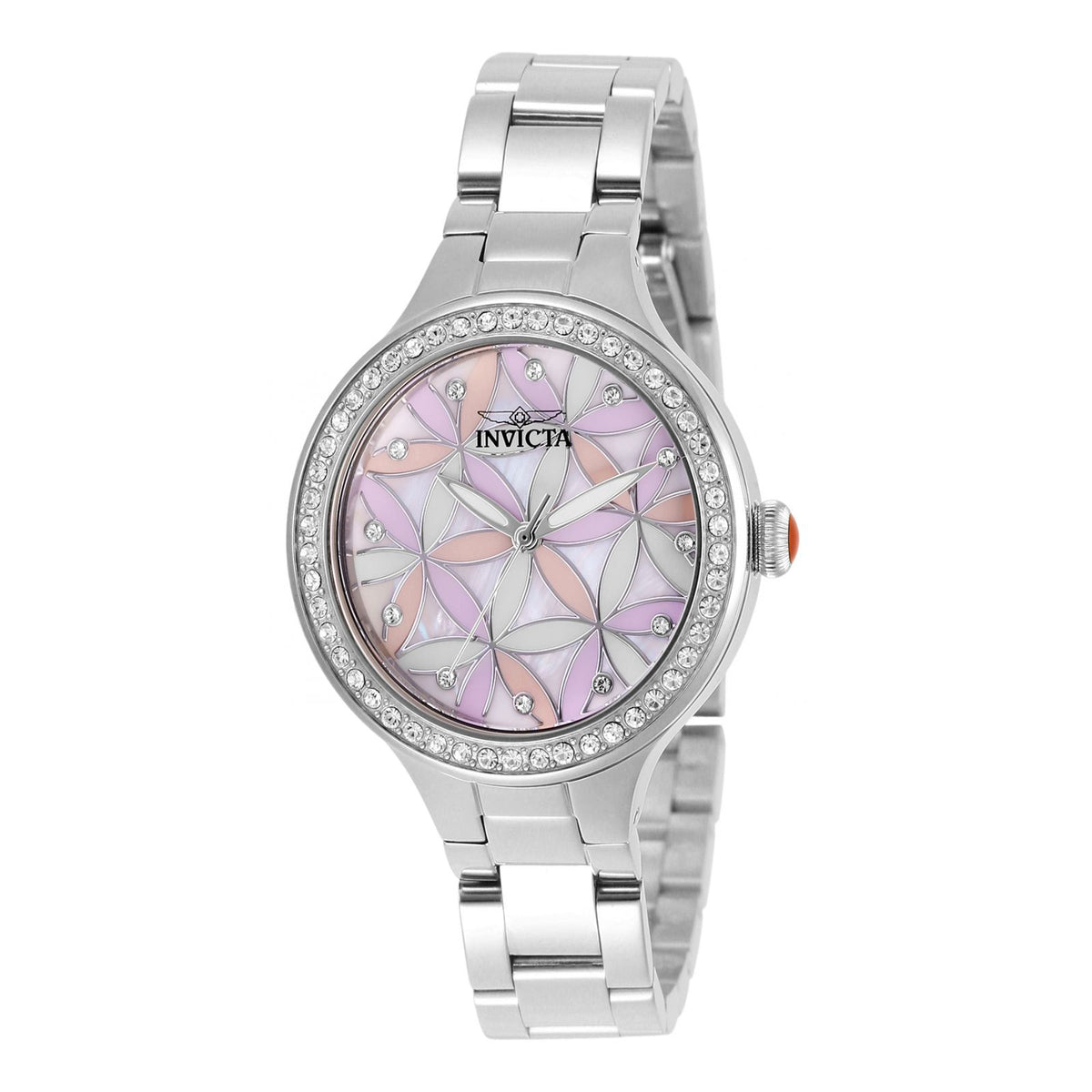 RELOJ  PARA MUJER INVICTA WILDFLOWER 28823 - GRIS, ROSA, MORADO