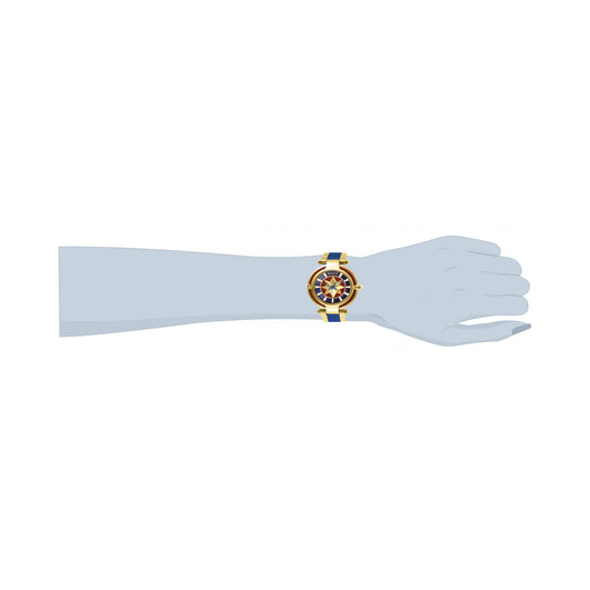RELOJ CAPITÁN MARAVILLA PARA MUJER INVICTA MARVEL 28832 - AZUL, ROJO, ORO