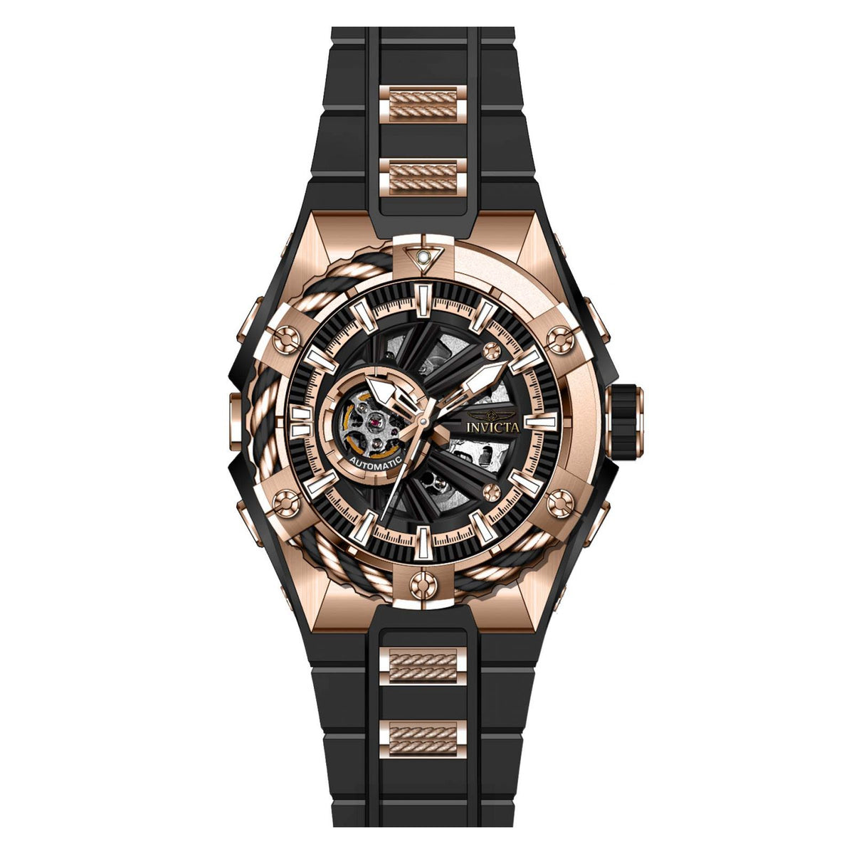 RELOJ  PARA HOMBRE INVICTA S1 RALLY 28861 - ORO ROSA, NEGRO