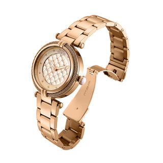 RELOJ  PARA MUJER INVICTA BOLT 28933 - ORO ROSA