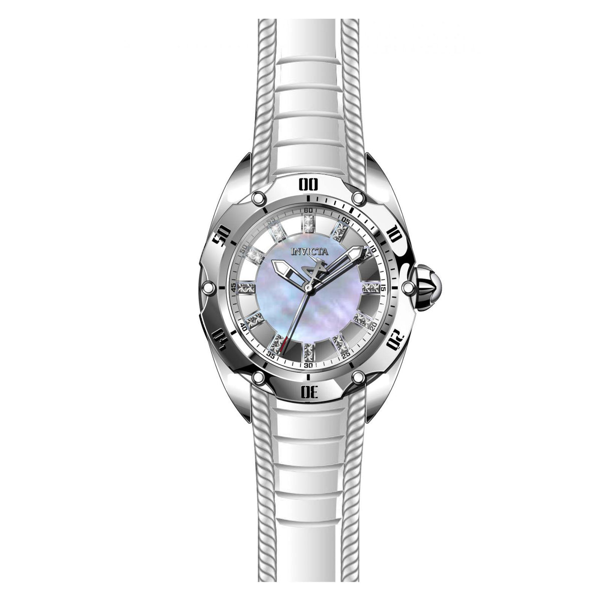 RELOJ DEPORTIVO PARA MUJER INVICTA VENOM 29007 - BLANCO