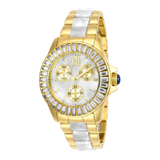 RELOJ  PARA MUJER INVICTA ANGEL 29094 - DORADO BLANCO