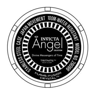 RELOJ  PARA MUJER INVICTA ANGEL 29096 - DORADO AZUL