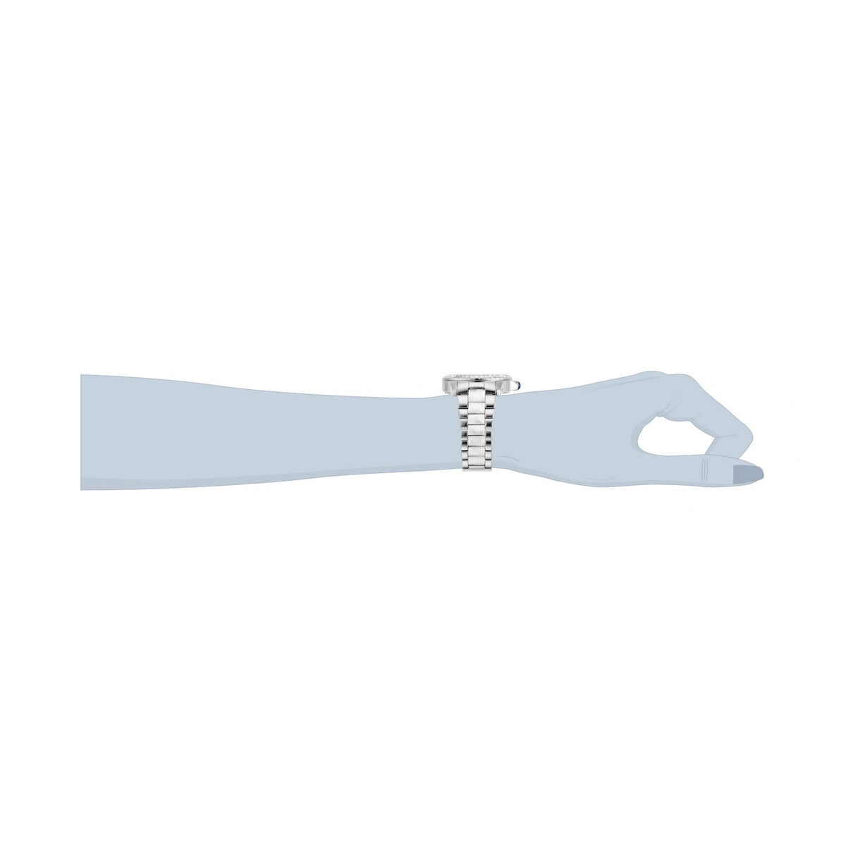 RELOJ  PARA MUJER INVICTA ANGEL 29100 - PLATEADO