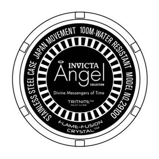 RELOJ  PARA MUJER INVICTA ANGEL 29100 - PLATEADO