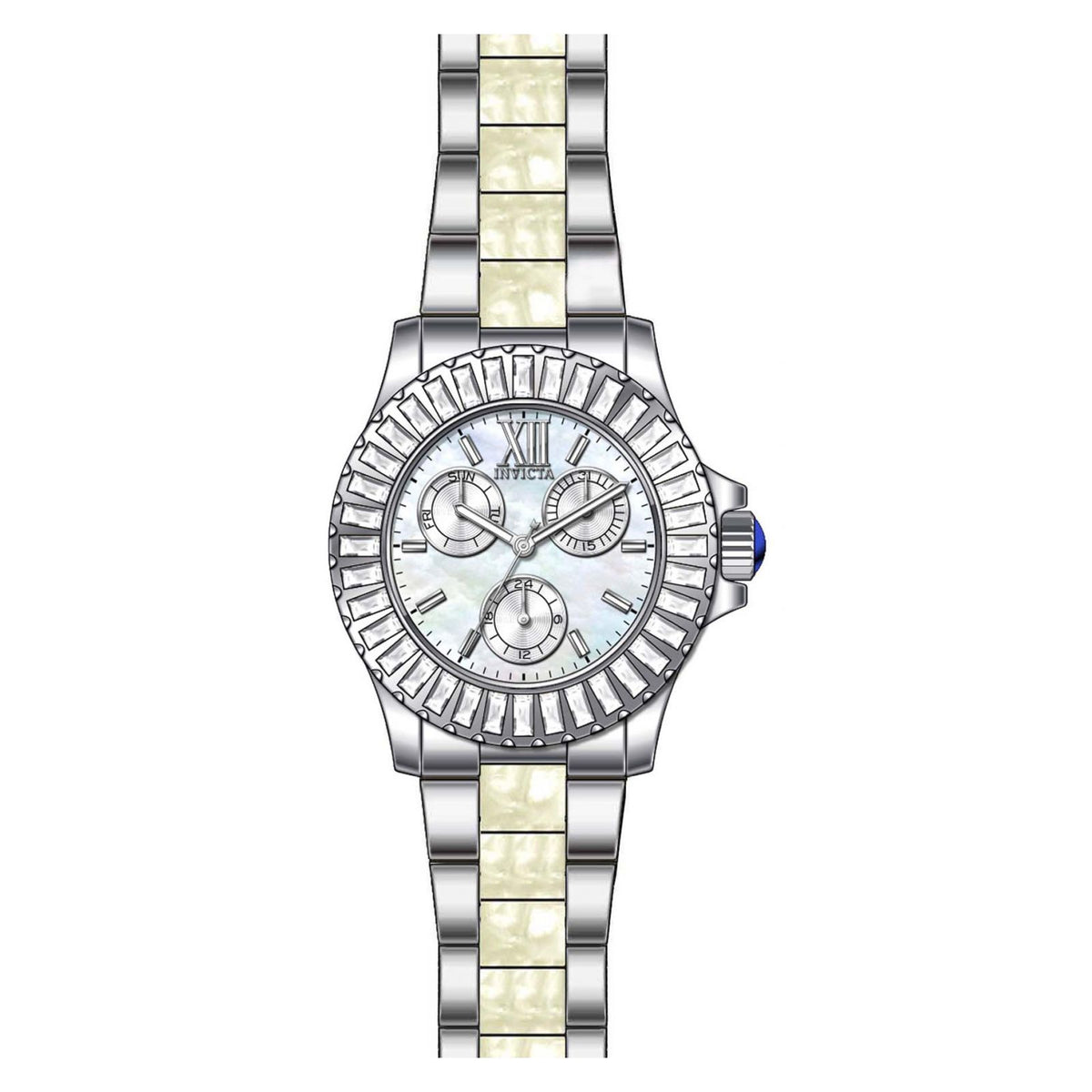 RELOJ  PARA MUJER INVICTA ANGEL 29103 - ACERO BLANCO