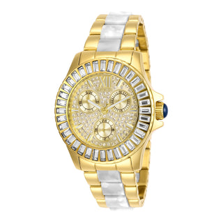 RELOJ  PARA MUJER INVICTA ANGEL 29104 - DORADO BLANCO
