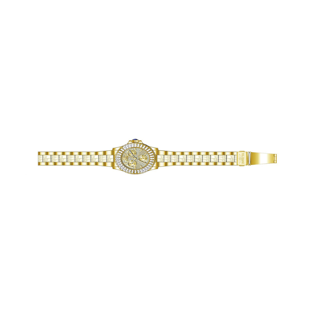 RELOJ  PARA MUJER INVICTA ANGEL 29104 - DORADO BLANCO