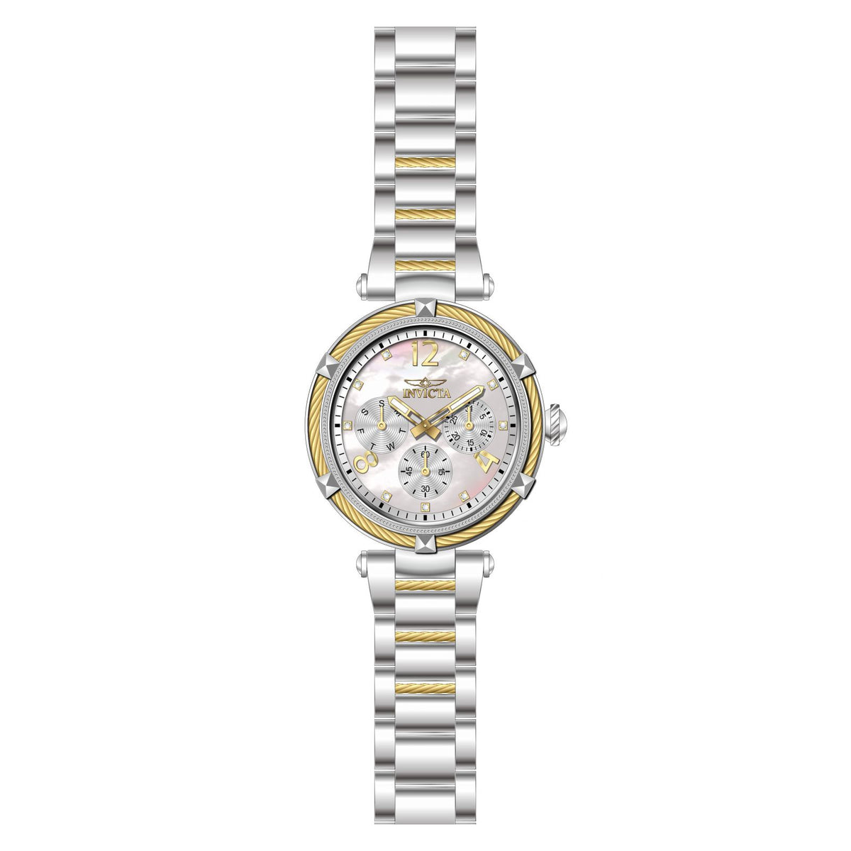 RELOJ  PARA MUJER INVICTA BOLT 29135 - ACERO DORADO
