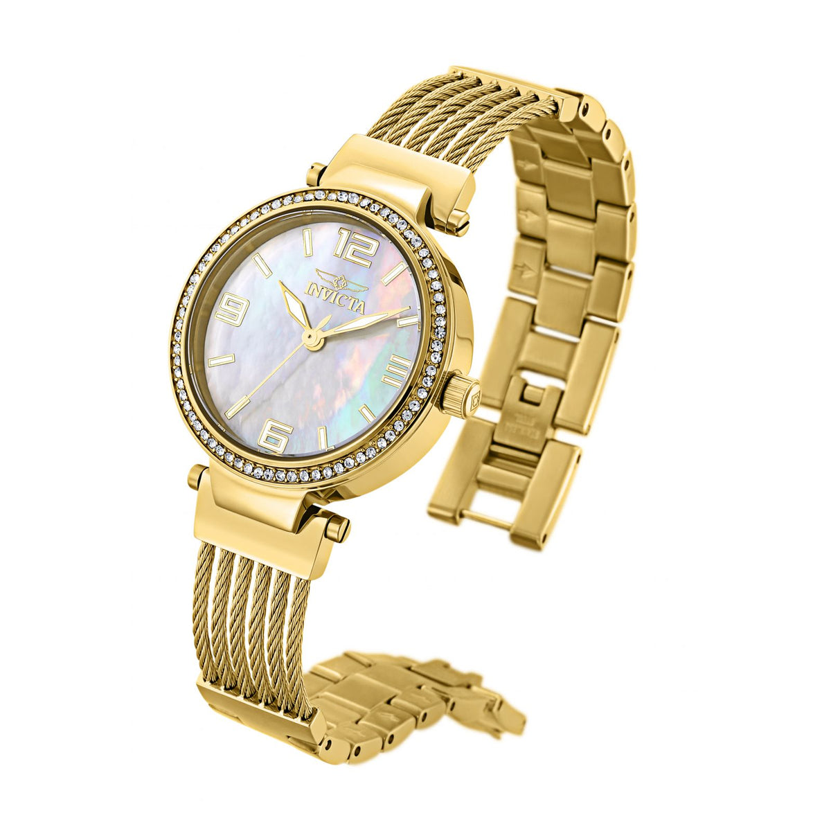 RELOJ  PARA MUJER INVICTA BOLT 29143 - DORADO