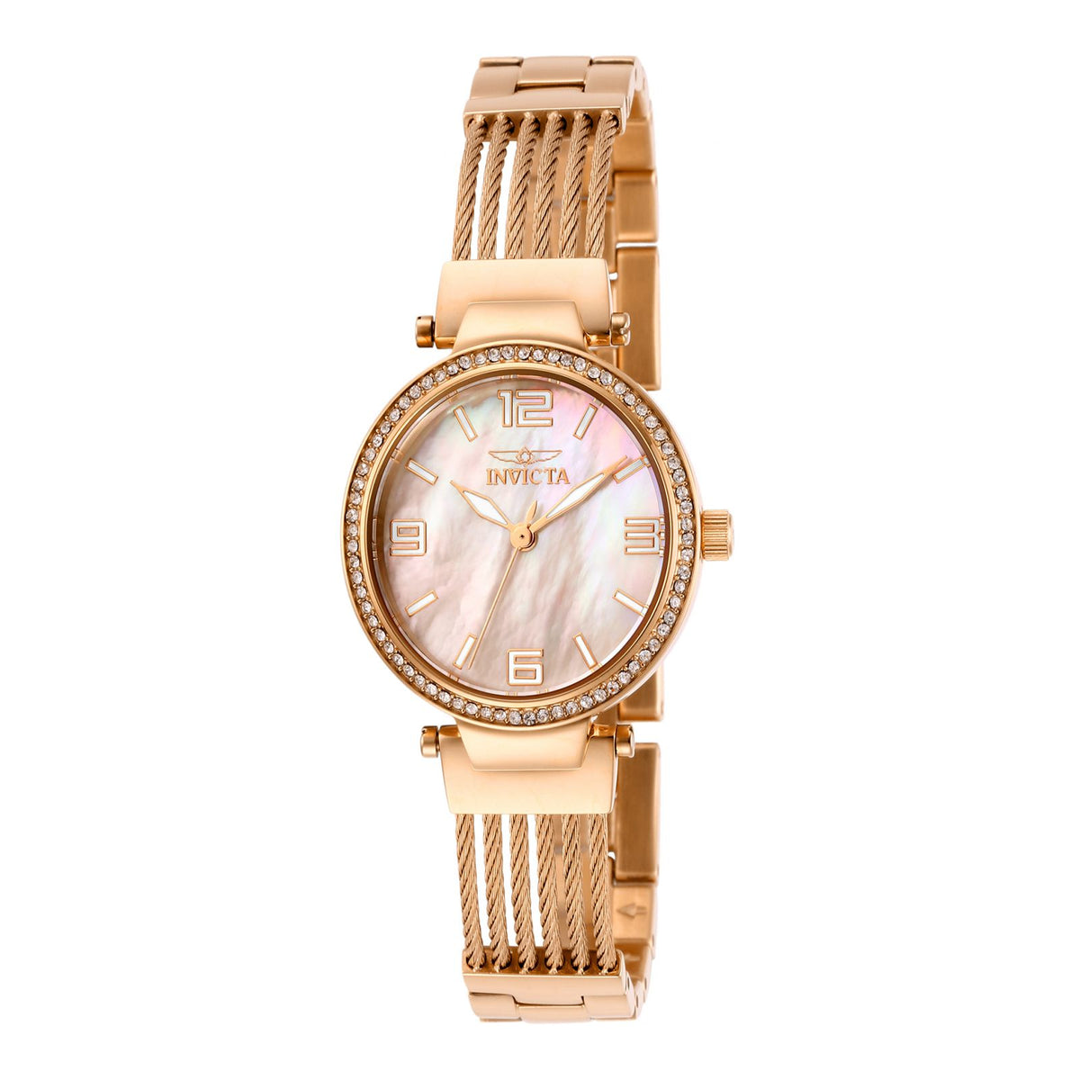 RELOJ  PARA MUJER INVICTA BOLT 29144 - ORO ROSA
