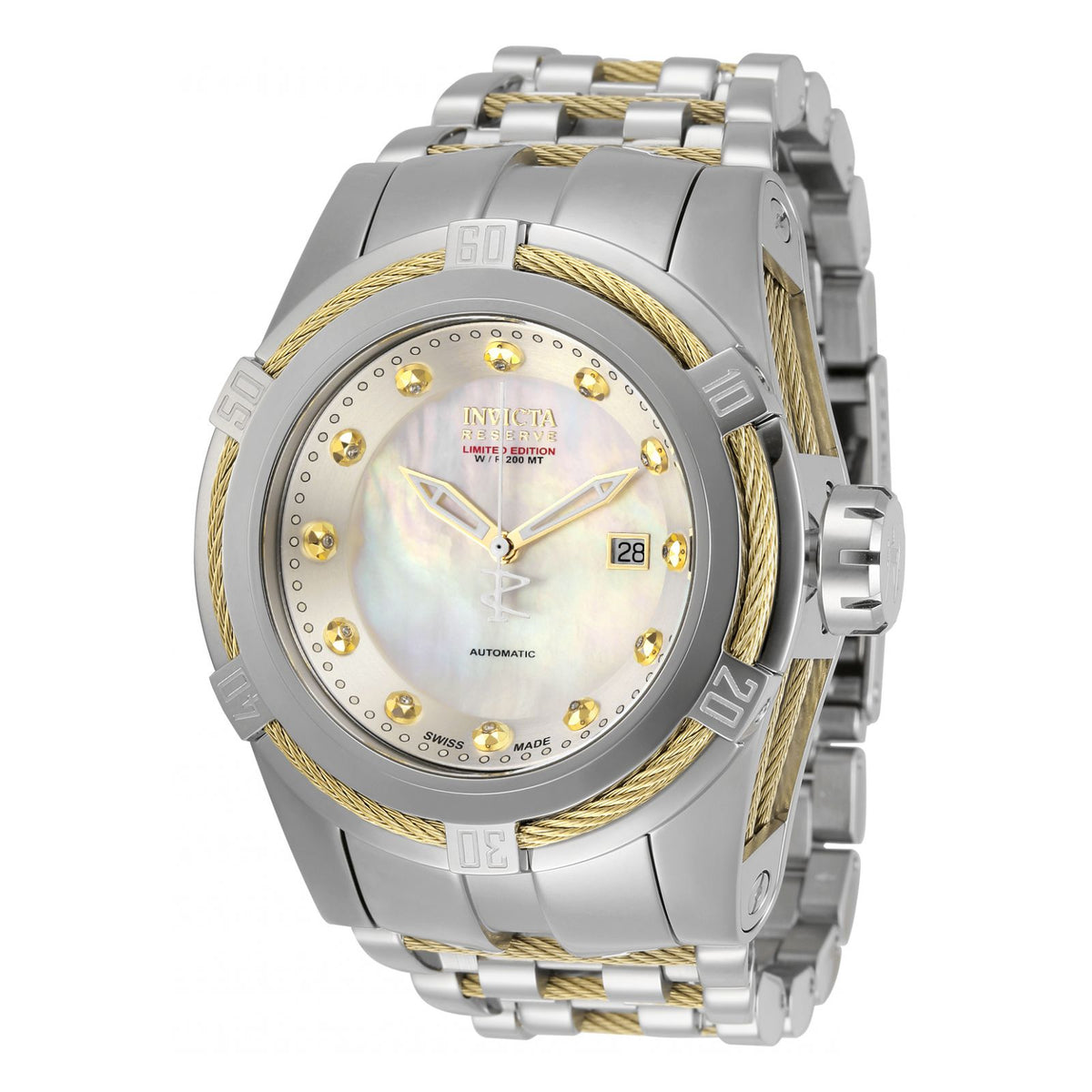 RELOJ  PARA HOMBRE INVICTA RESERVE 29224 - ACERO, ORO