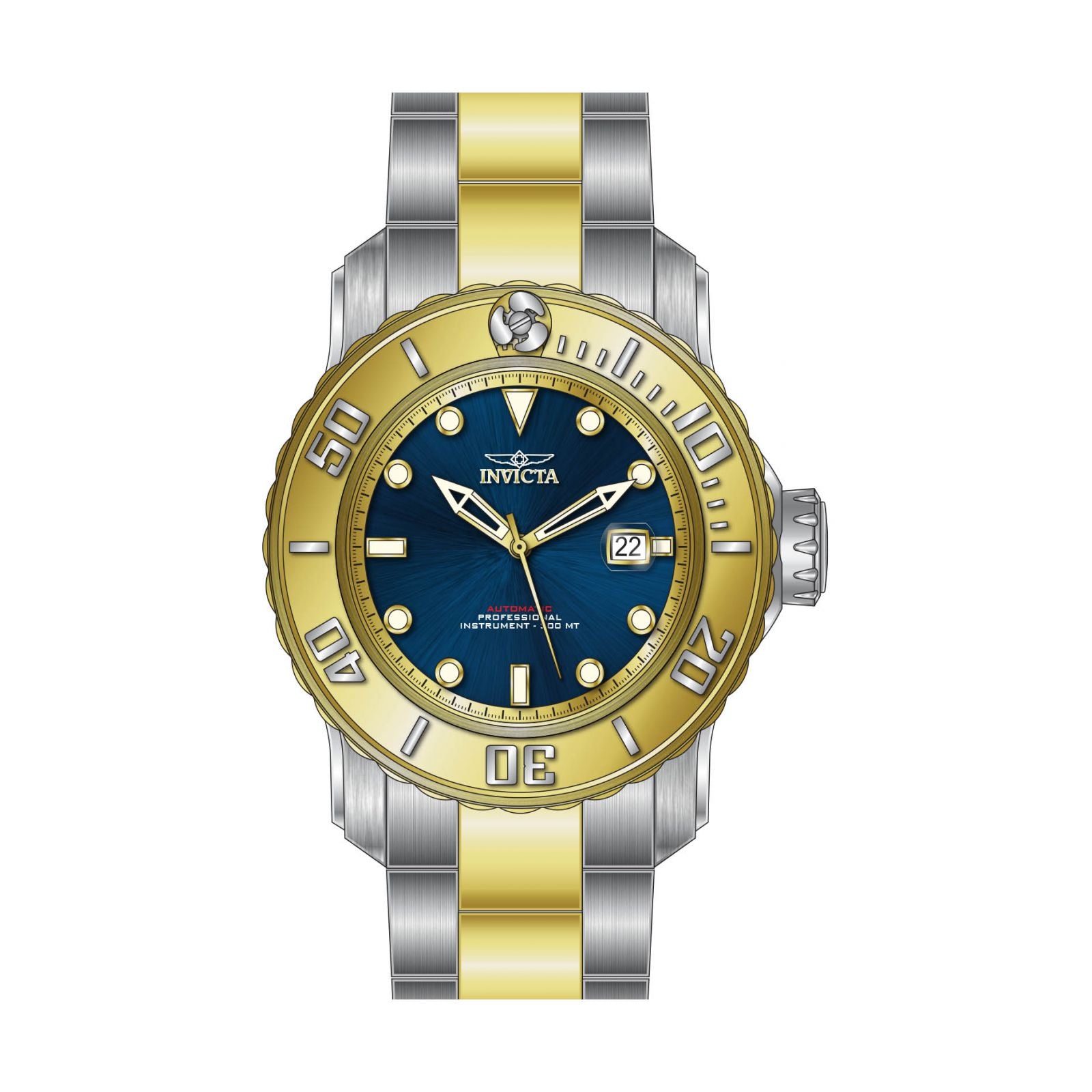 RELOJ  PARA HOMBRE INVICTA PRO DIVER 29355 - DORADO