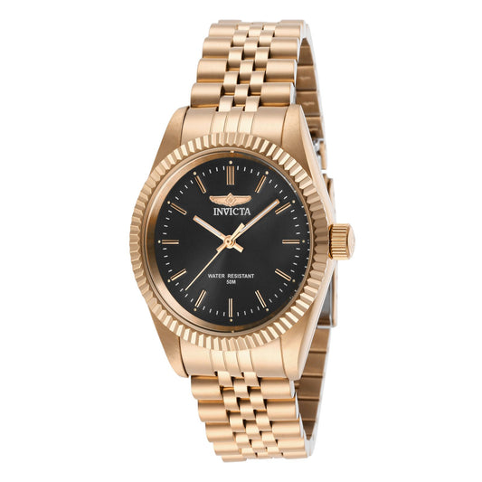 RELOJ CLÁSICO PARA MUJER INVICTA SPECIALTY 29412 - CARBÓN