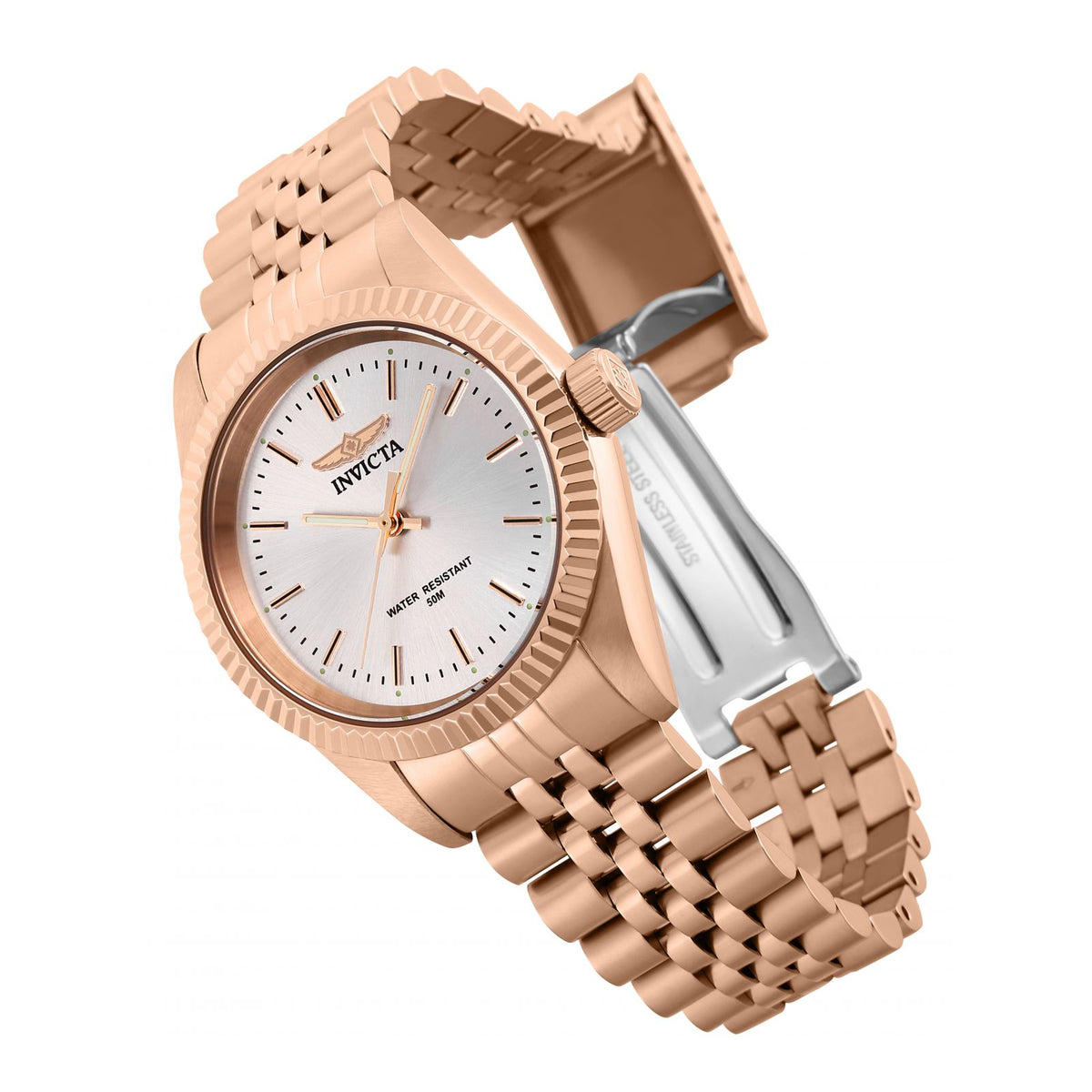 RELOJ CLÁSICO PARA MUJER INVICTA SPECIALTY 29413 - ORO ROSA