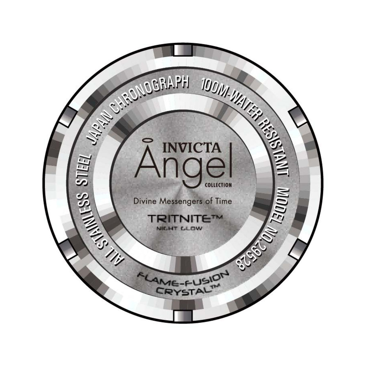 RELOJ  PARA MUJER INVICTA ANGEL 29528 - ORO ROSA