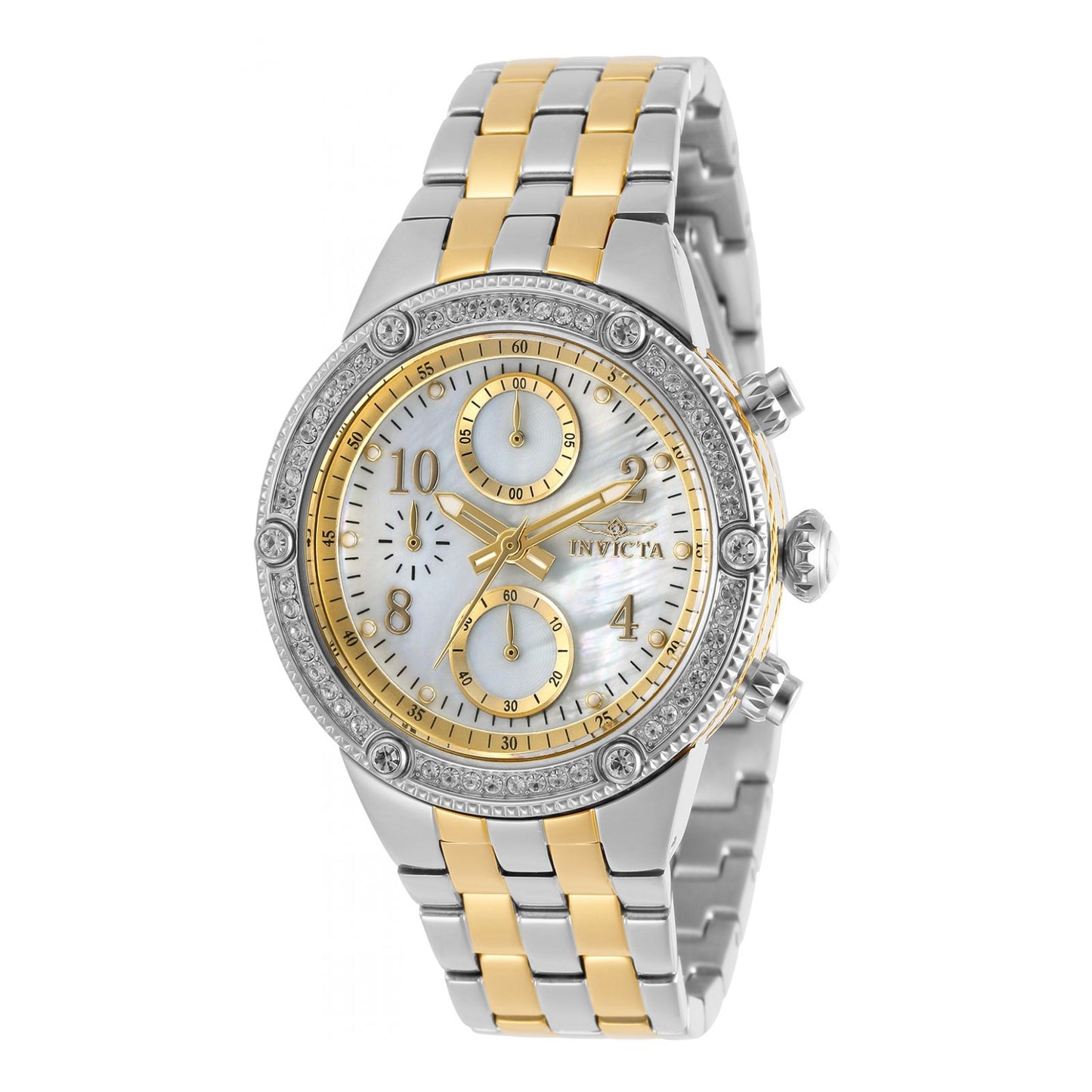 RELOJ  PARA MUJER INVICTA ANGEL 29529 - ACERO, ORO