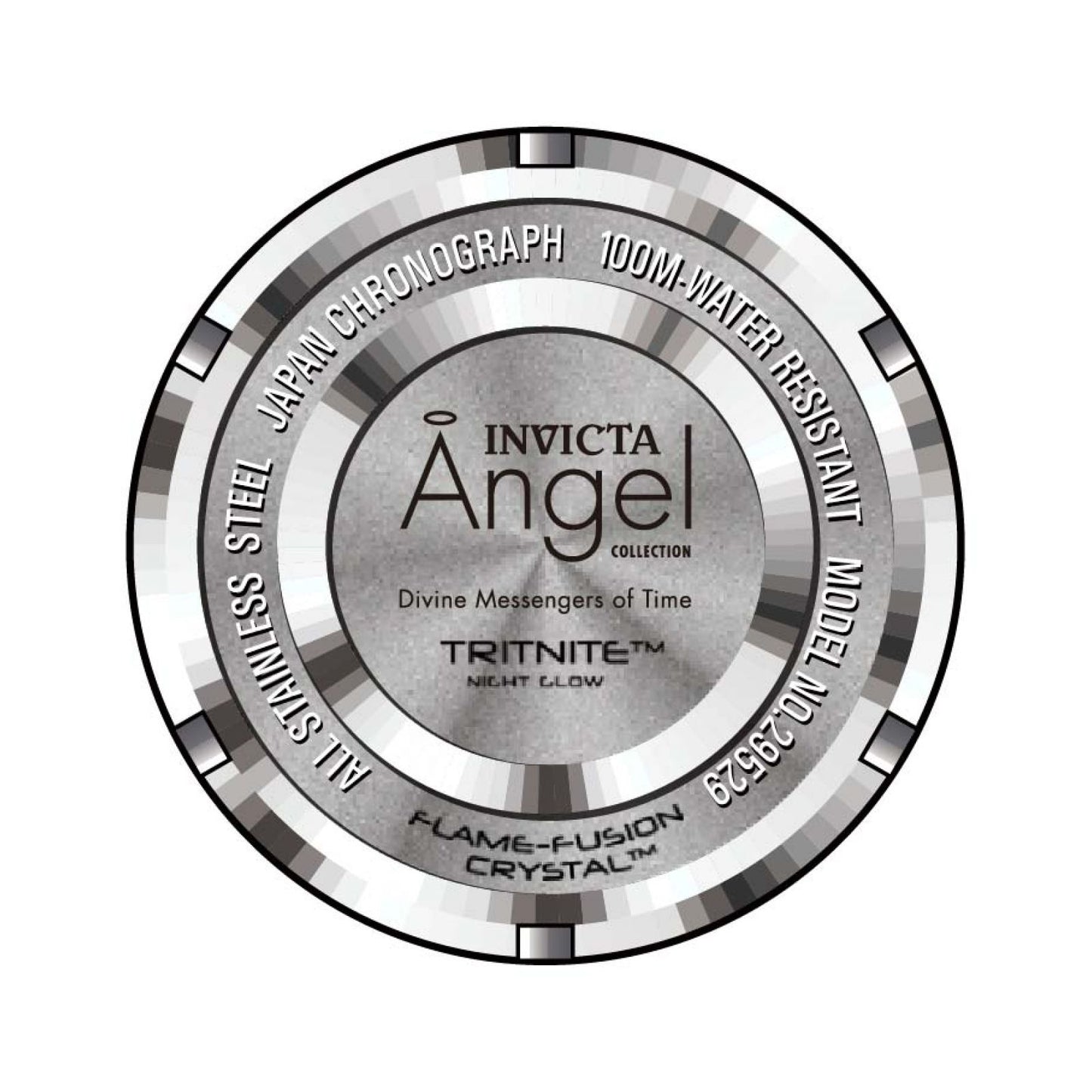 RELOJ  PARA MUJER INVICTA ANGEL 29529 - ACERO, ORO