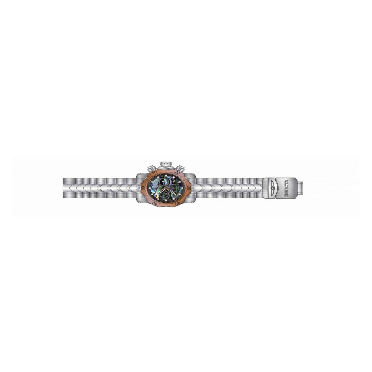 RELOJ  PARA HOMBRE INVICTA VENOM 29647 - ACERO
