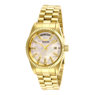 RELOJ CLÁSICO PARA MUJER INVICTA SPECIALTY 29872 - ORO