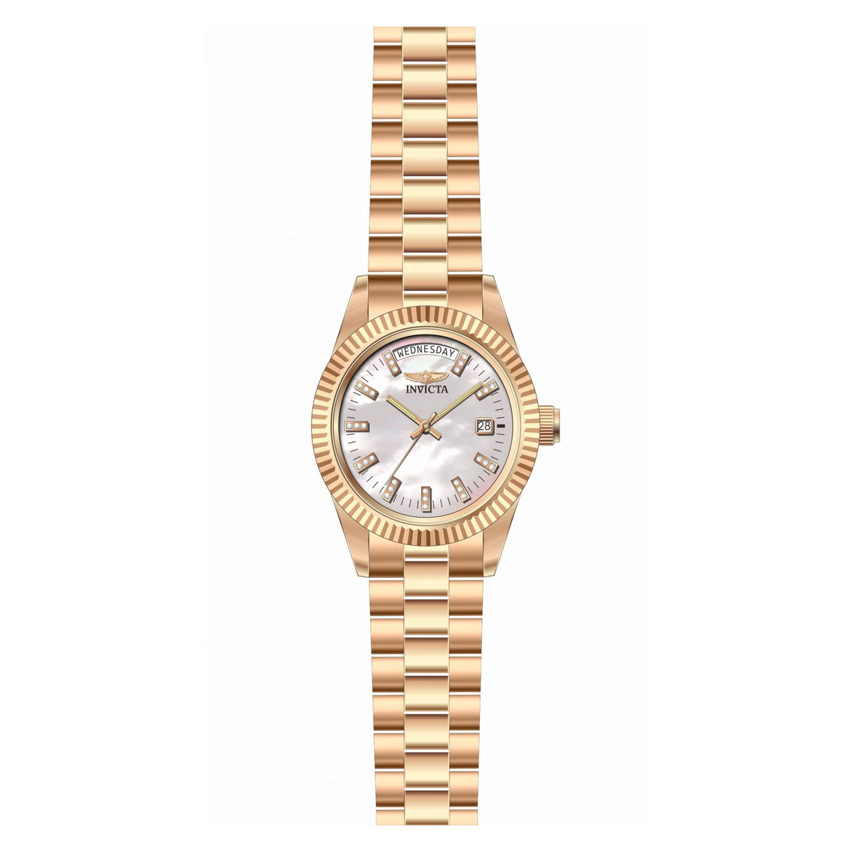 RELOJ CLÁSICO PARA MUJER INVICTA SPECIALTY 29873 - ORO ROSA