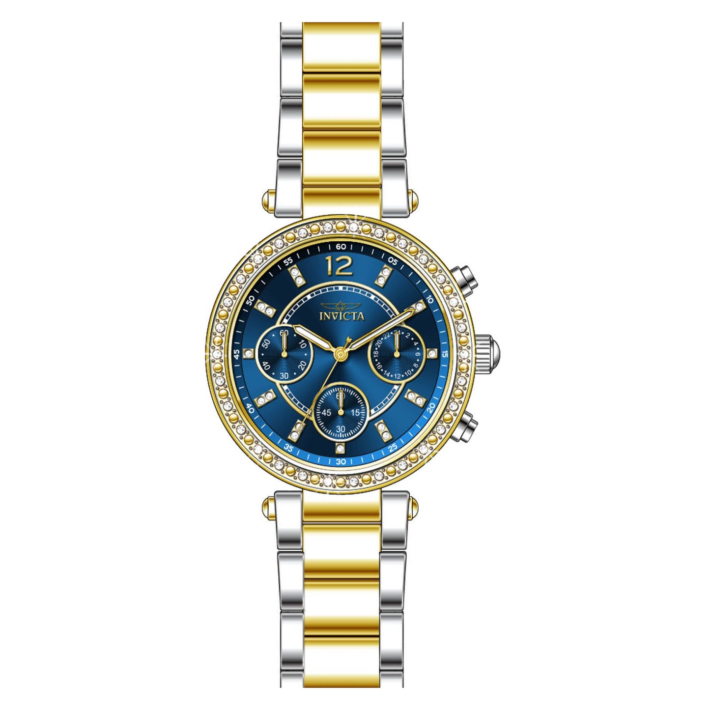 RELOJ  PARA MUJER INVICTA ANGEL 29924 - ACERO DORADO