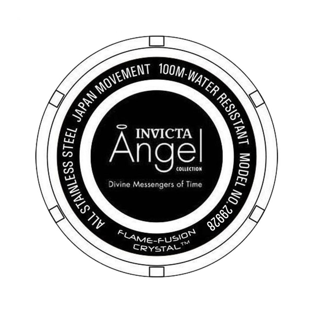 RELOJ  PARA MUJER INVICTA ANGEL 29928 - ORO