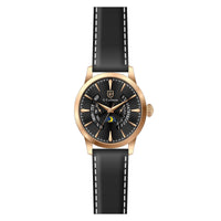 RELOJ CLÁSICO PARA HOMBRE INVICTA MEN'S LEATHER SC0479 - NEGRO