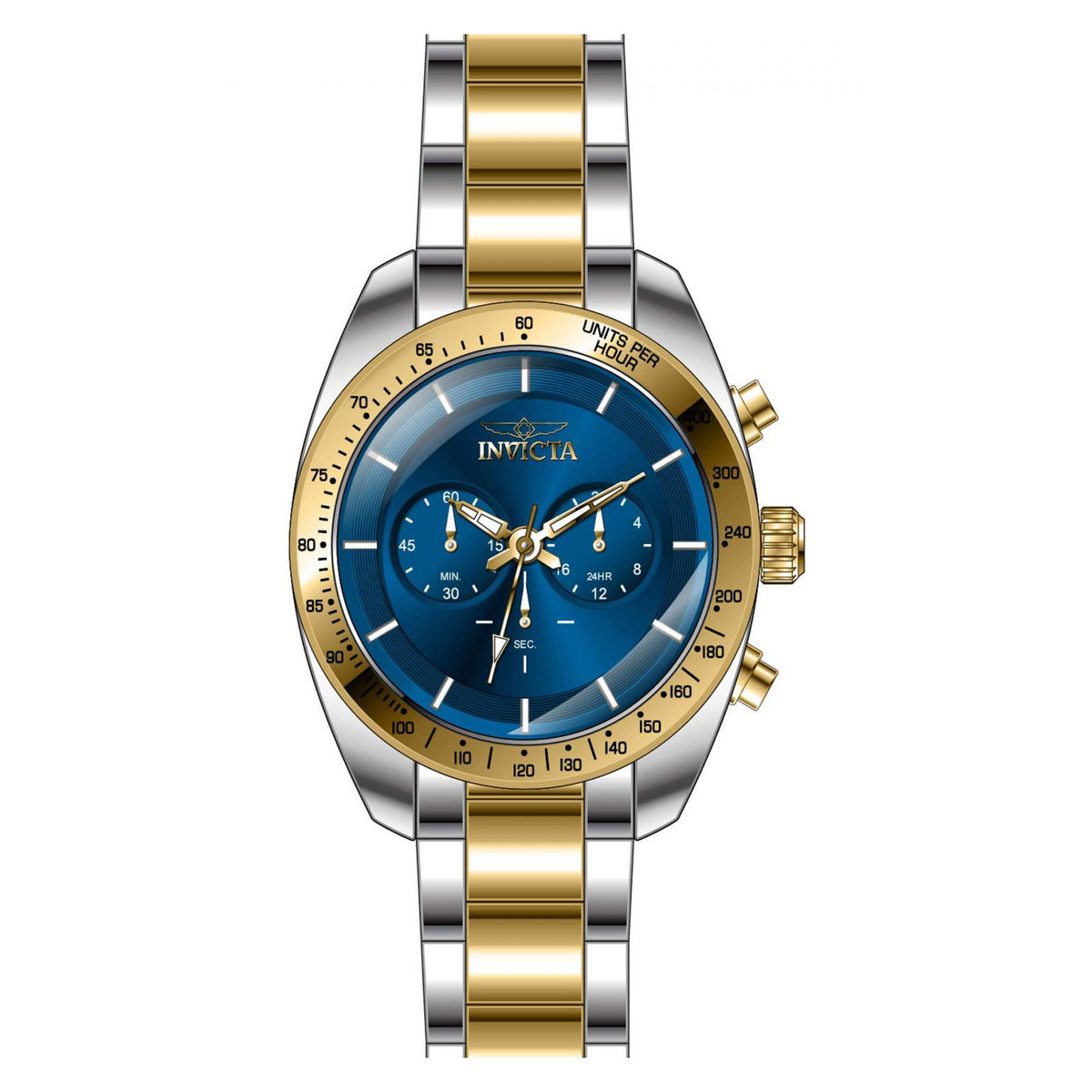 RELOJ  PARA HOMBRE INVICTA SPEEDWAY 30035 - MULTICOLOR