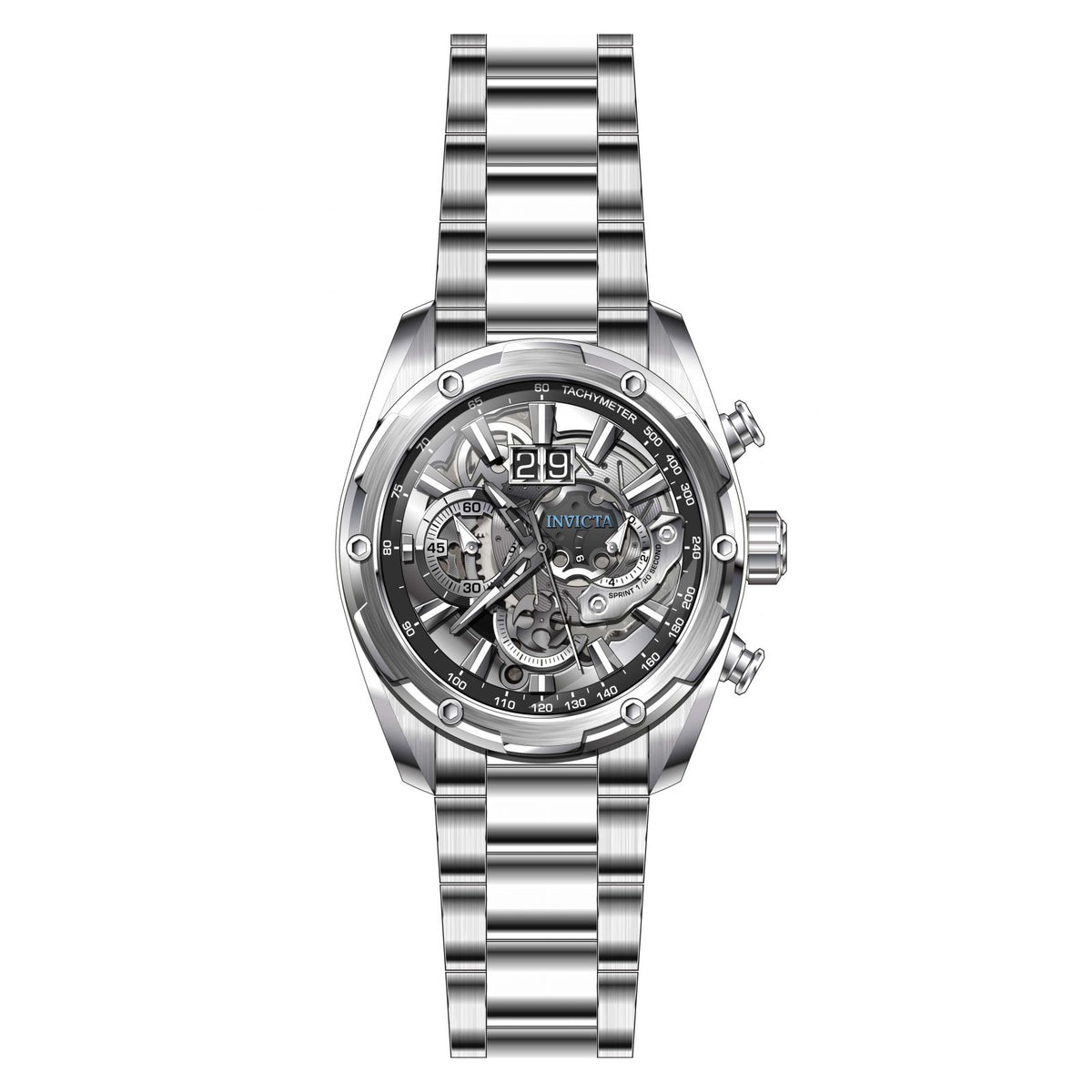 RELOJ  PARA HOMBRE INVICTA SPEEDWAY 30036 - ACERO