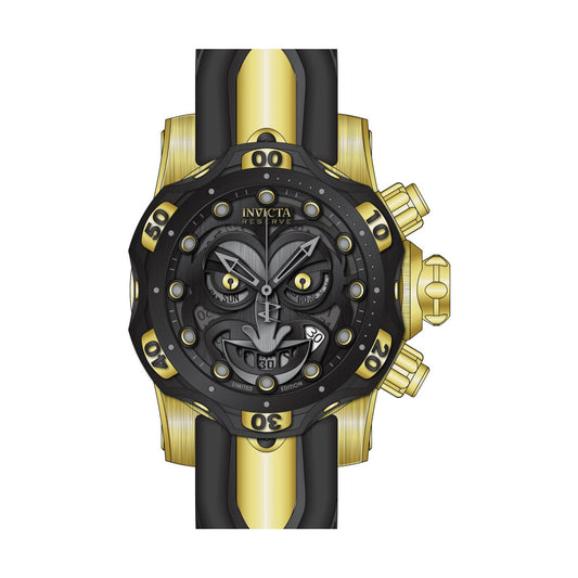 RELOJ BUFÓN PARA HOMBRE INVICTA DC COMICS 30063 - NEGRO, ORO, OSCURO GRIS