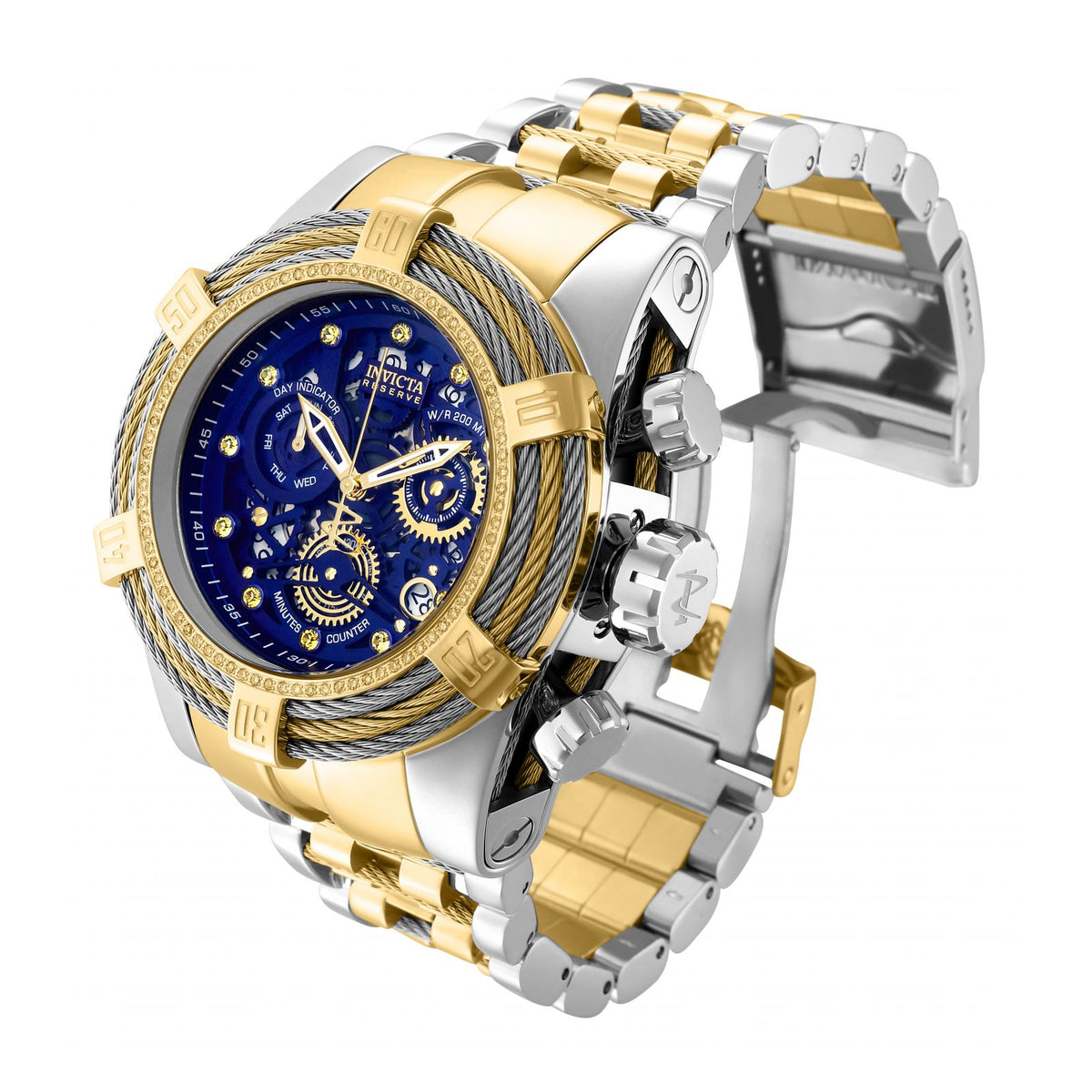 RELOJ  PARA HOMBRE INVICTA RESERVE 30071 - ACERO DORADO