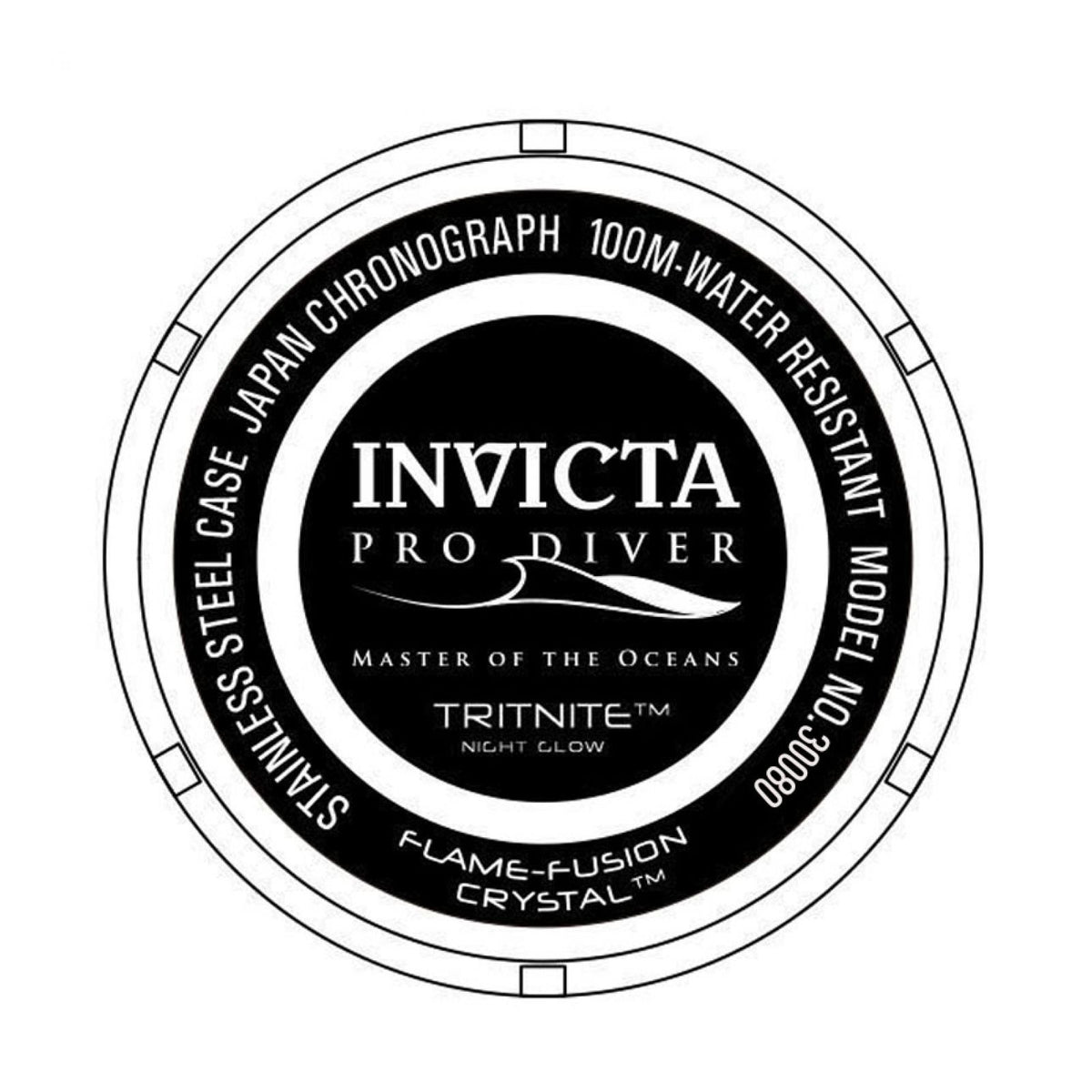 RELOJ  PARA HOMBRE INVICTA PRO DIVER 30080 - DORADO NEGRO