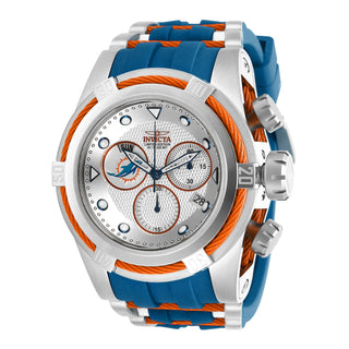 RELOJ  PARA HOMBRE INVICTA NFL 30241 - ACERO, AZUL, NARANJA