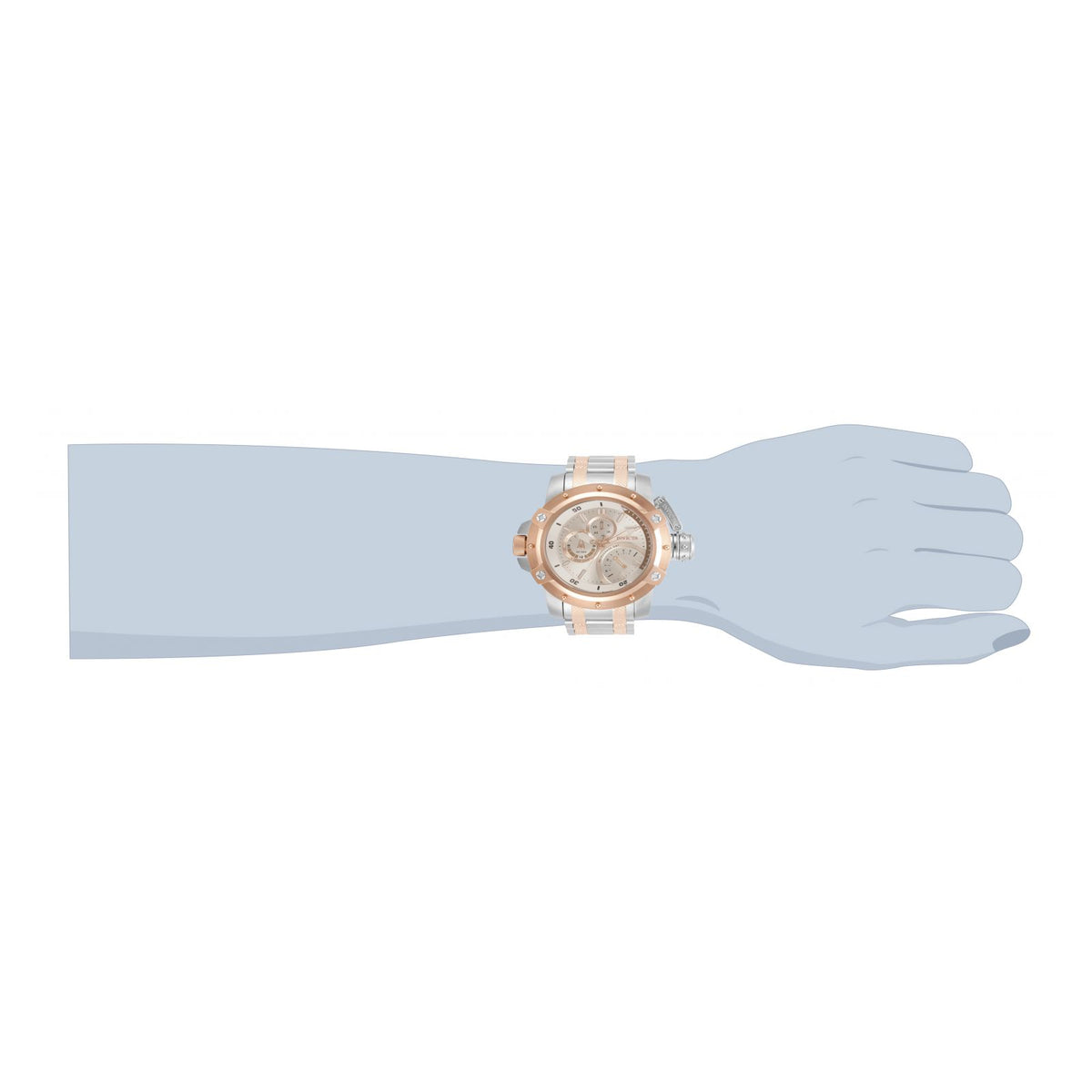 RELOJ  PARA HOMBRE INVICTA COALITION FORCES 30383 - PLATEADO