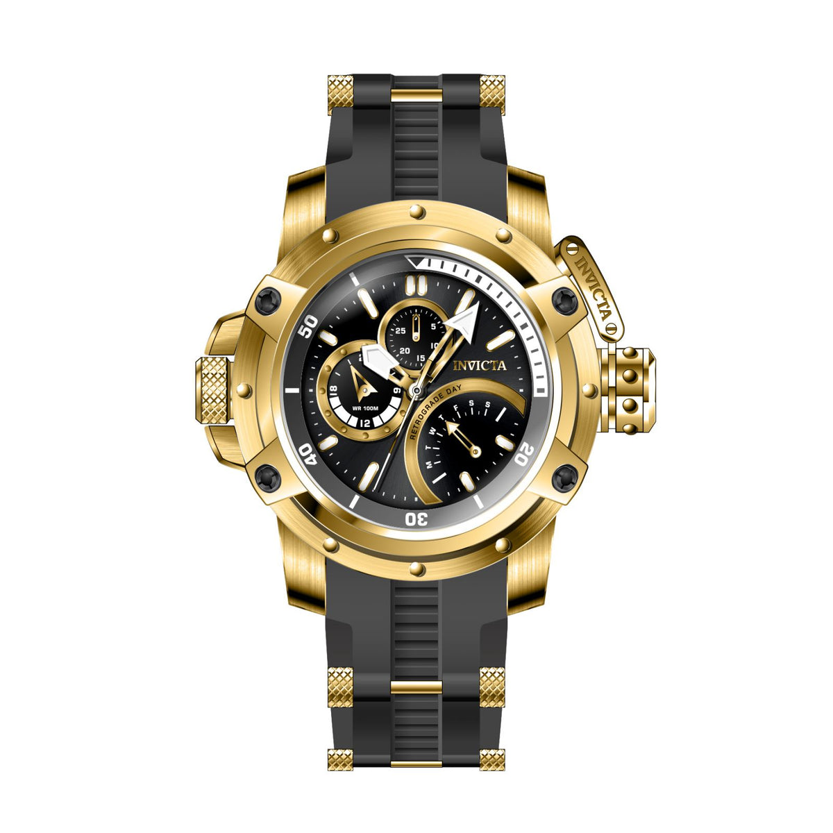 RELOJ  PARA HOMBRE INVICTA COALITION FORCES 303IN - DORADO