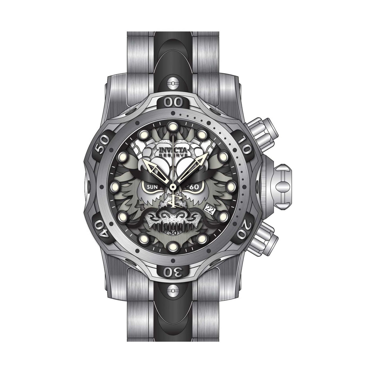 RELOJ  PARA HOMBRE INVICTA RESERVE 30399 - NEGRO
