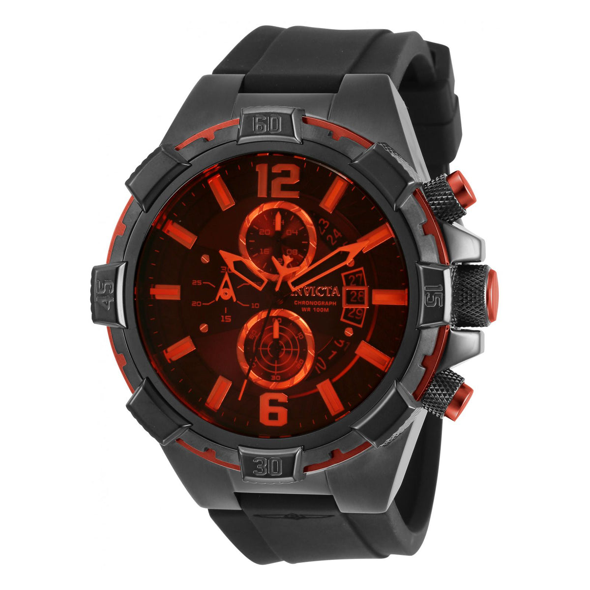 RELOJ DEPORTIVO PARA HOMBRE INVICTA AVIATOR 30406 - NEGRO