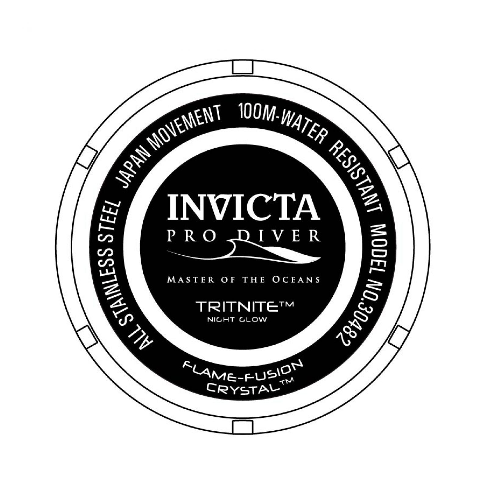 RELOJ  PARA MUJER INVICTA PRO DIVER 30482 - MULTICOLOR