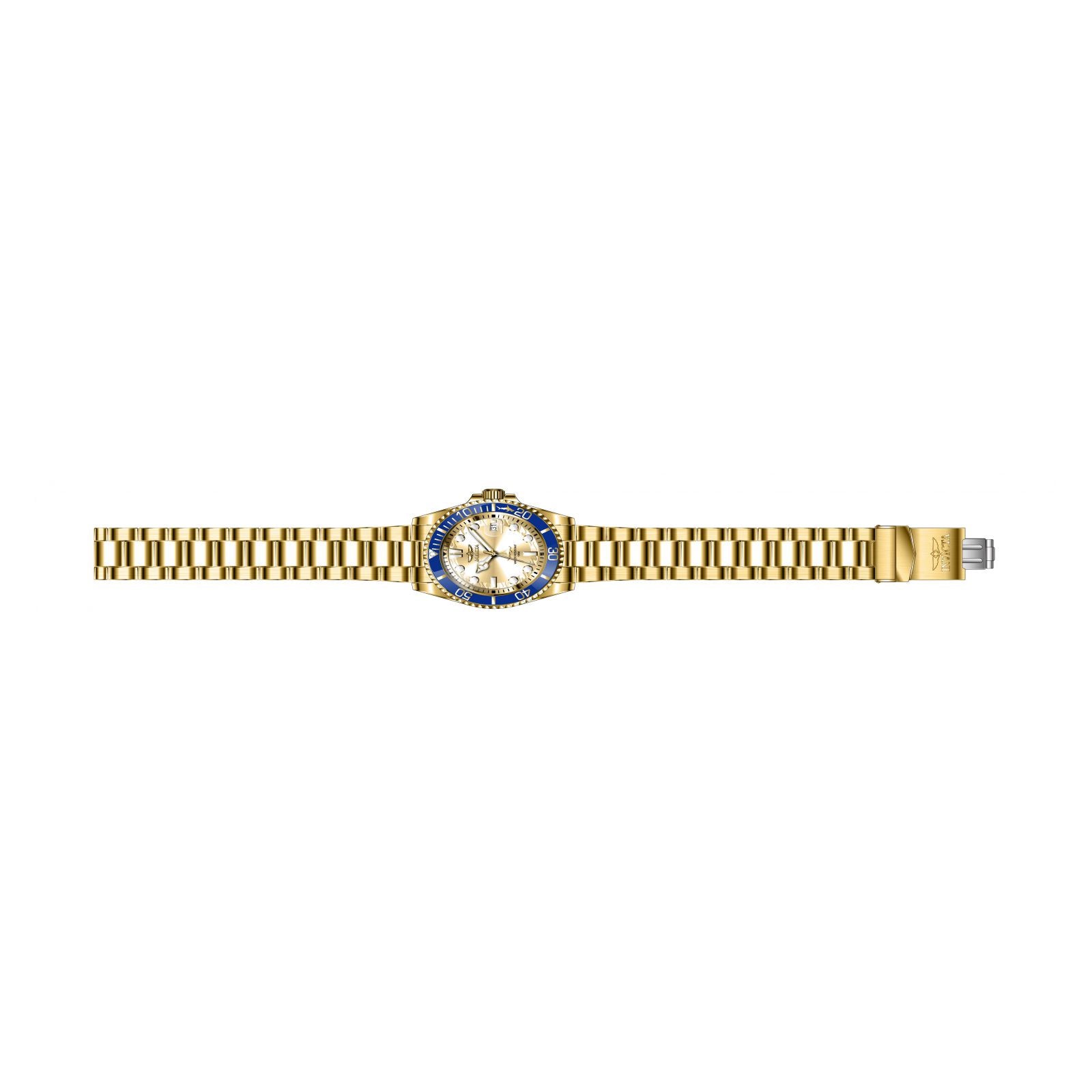 Invicta Pro Diver - Reloj de cuarzo para mujer con correa de acero  inoxidable, dorado, dos tonos, 20 (modelo: 30481, 30485)