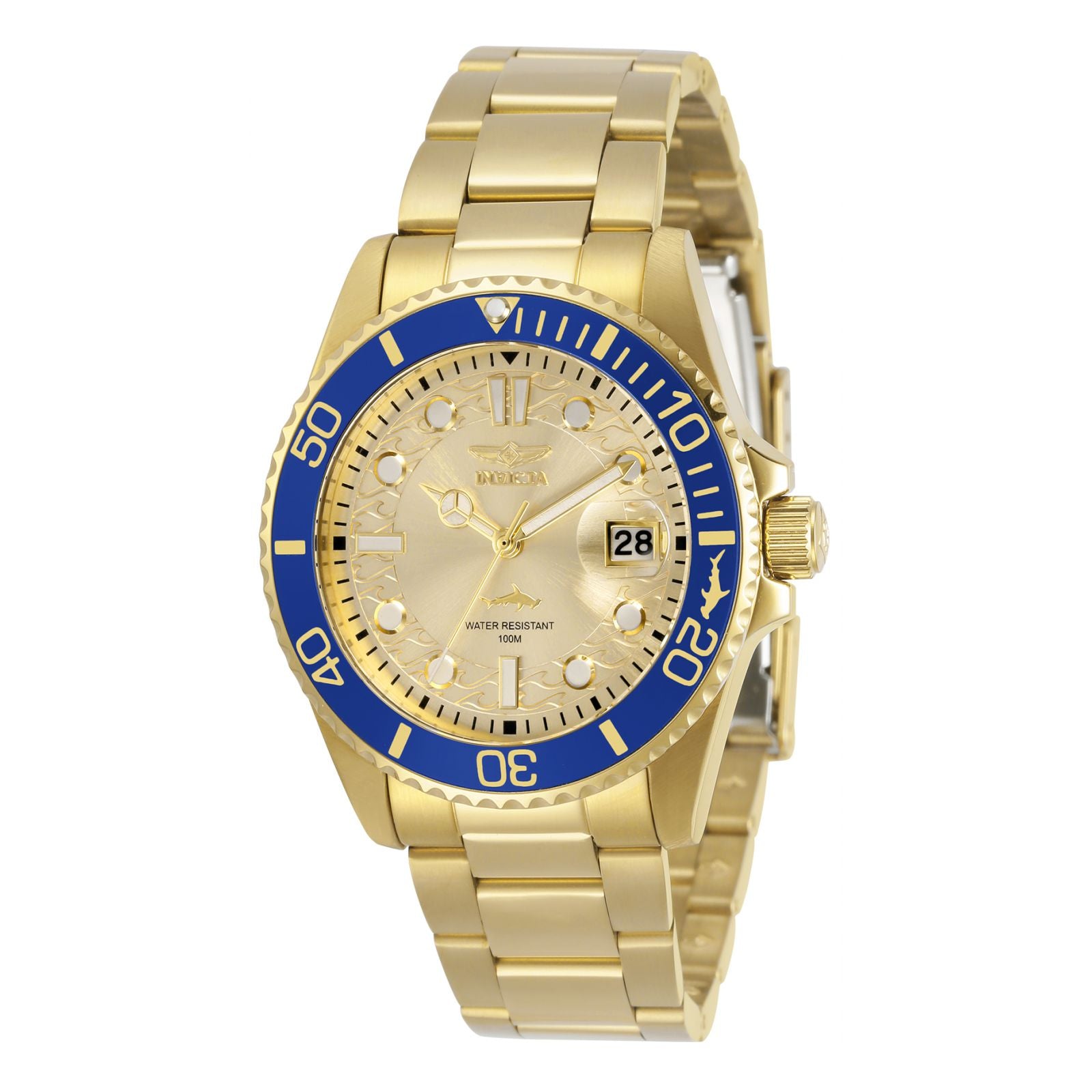 RELOJ  PARA MUJER INVICTA PRO DIVER 30485 - ORO
