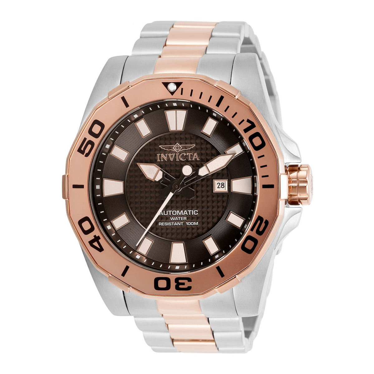 RELOJ  PARA HOMBRE INVICTA PRO DIVER 30513 - ACERO, ORO ROSA