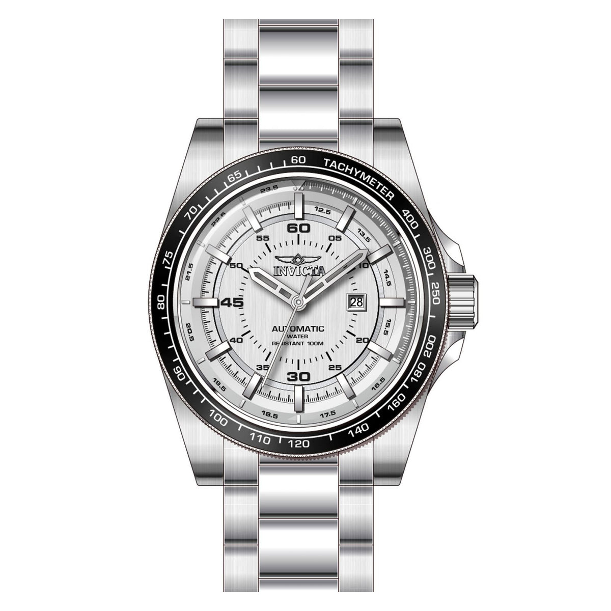 RELOJ  PARA HOMBRE INVICTA SPEEDWAY 30517 - PLATEADO