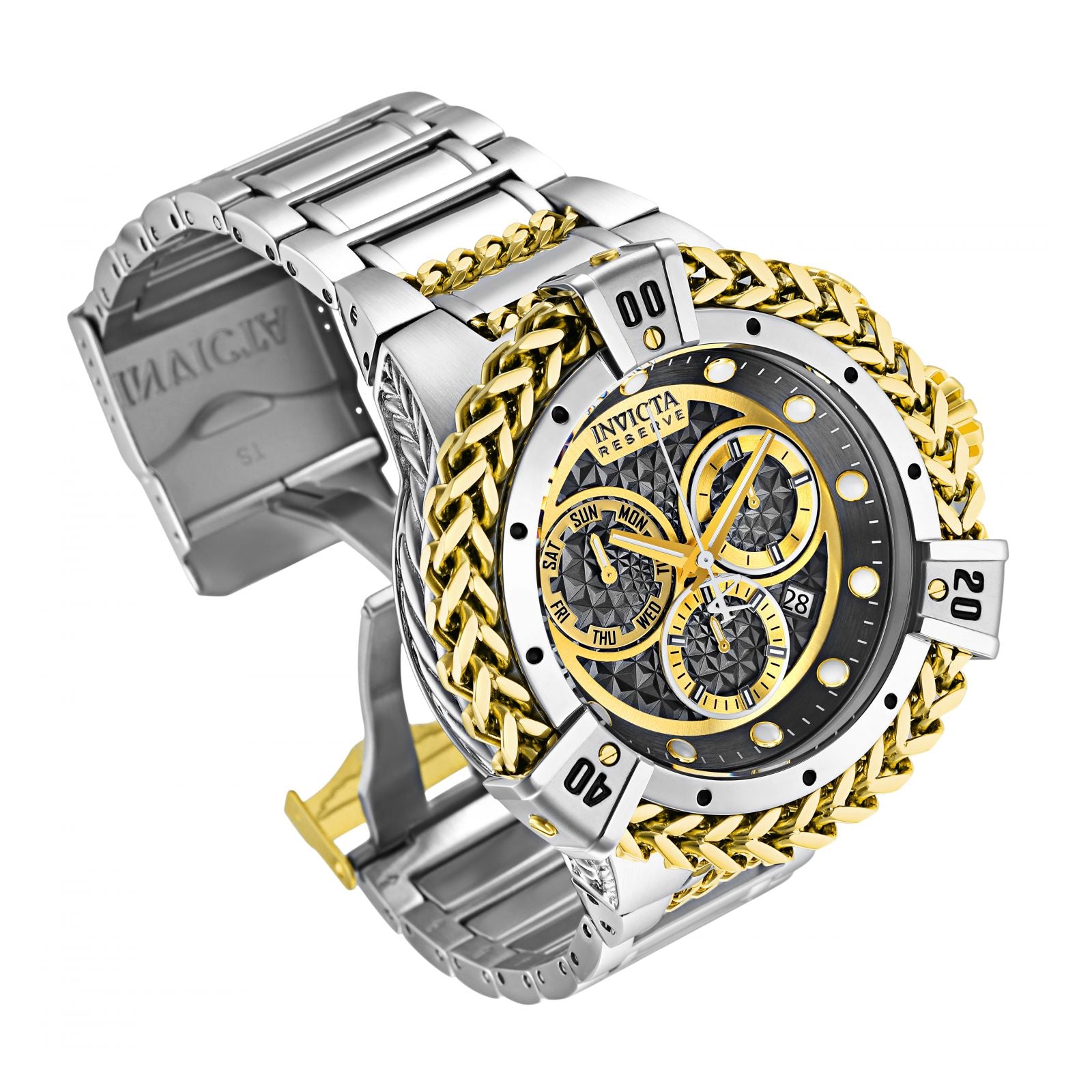 RELOJ  PARA HOMBRE INVICTA RESERVE 30542 - DORADO